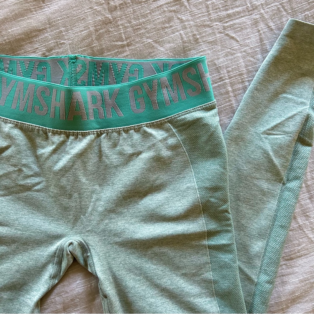 Gymshark Women’s Flex Blue Green Leggings